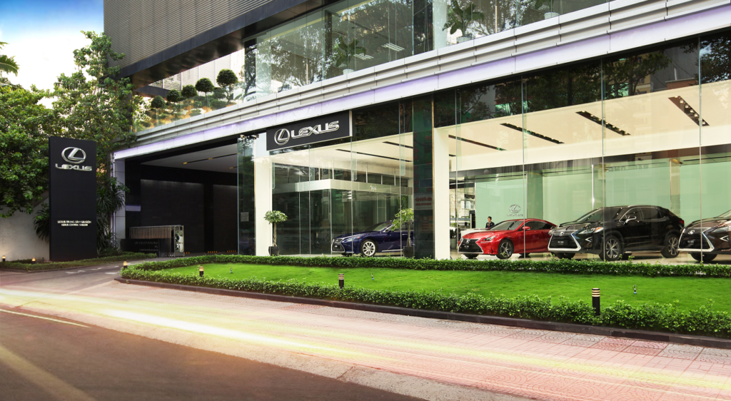 Lexus Trung Tâm Sài Gòn - Lexus Central Saigon. Địa chỉ 264 Trần Hưng Đạo, Quận 1