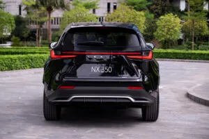 Phía sau Lexus NX350 và giá từ 3,1 tỷ đồng