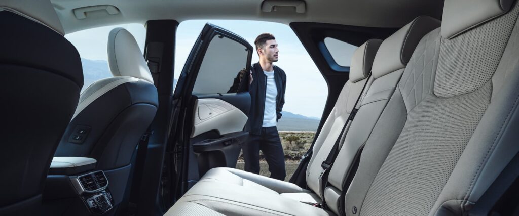Hàng ghế 2 tích hợp sưởi và làm mát với nút điều chỉnh điện tự lưng trên RX Luxury 