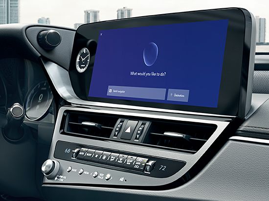 Lexus ES intelligentassistant moretechnology tile 550x411 LEX ESH MY23 0057