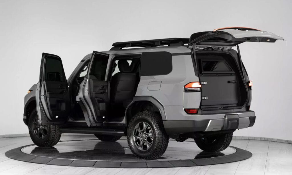 Lexus GX 550 độ chống đạn đầu tiên trên thế giới 3 Lexus GX550 chong dan inkas 8