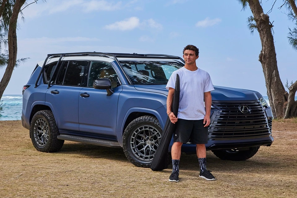 Lexus LX Surf 2025 phiên bản lướt sóng độc nhất thế giới 5