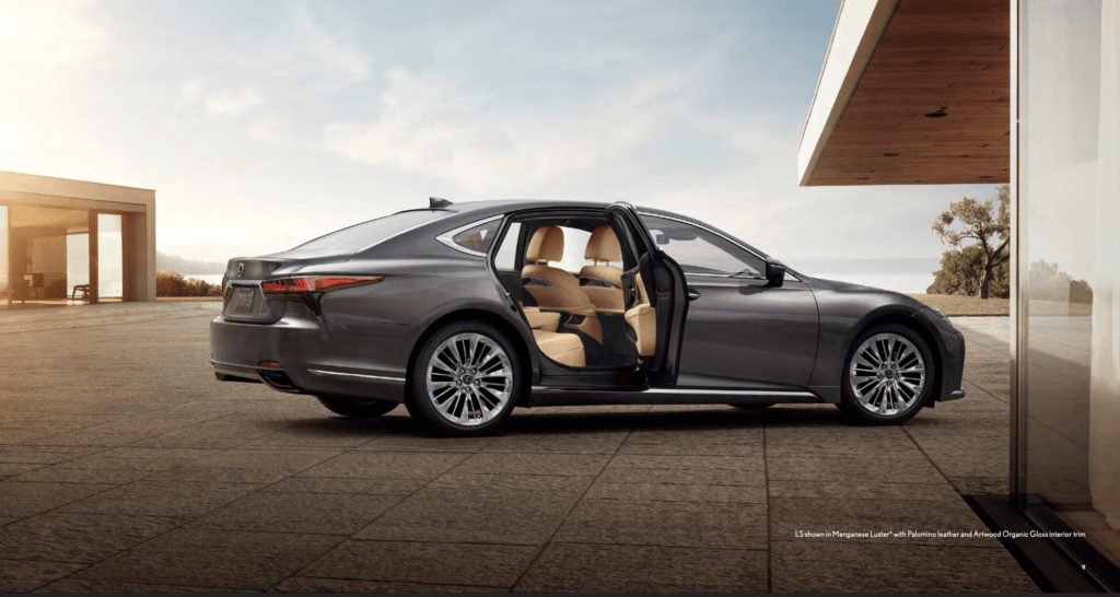 Lexus LS và không gian nghệ thuật truyền thống Nhật Bản