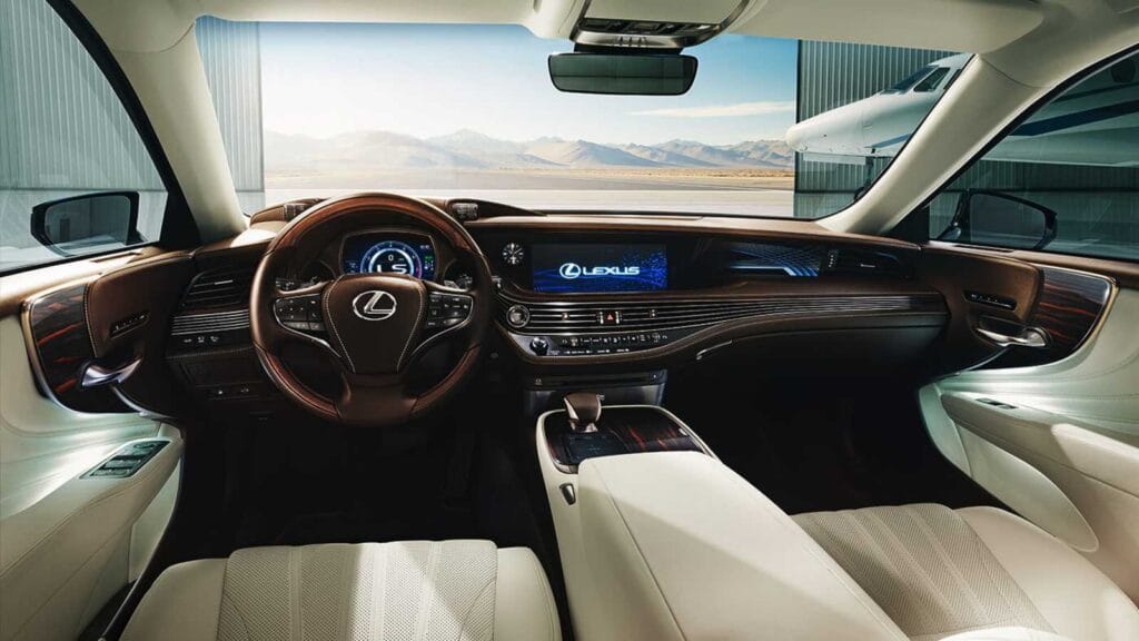 Lexus LS và không gian nghệ thuật truyền thống Nhật Bản