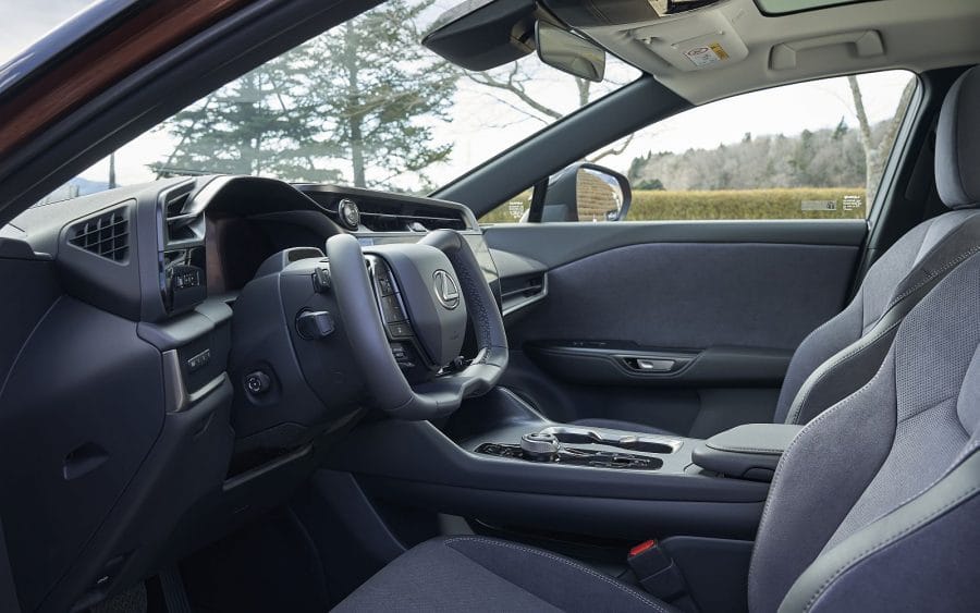 Lexus RZ 2026: Những thay đổi nổi bật 2 One-Motion-Grip