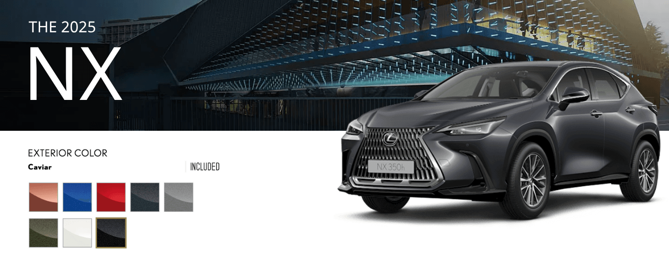 Bảng giá xe Lexus 27 Bảng giá xe Lexus NX 2025 và giá lăn bánh