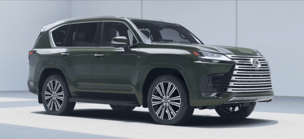 Những nâng cấp mới trên Lexus LX600 2025: Sang trọng hơn & An toàn hơn 22 Xanh Terrane Khaki (6X4)