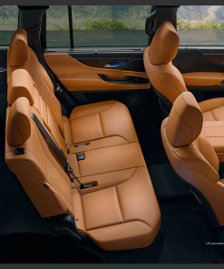 Nội thất 7 chỗ trang trọng trên Lexus LX 600 Urban 2025