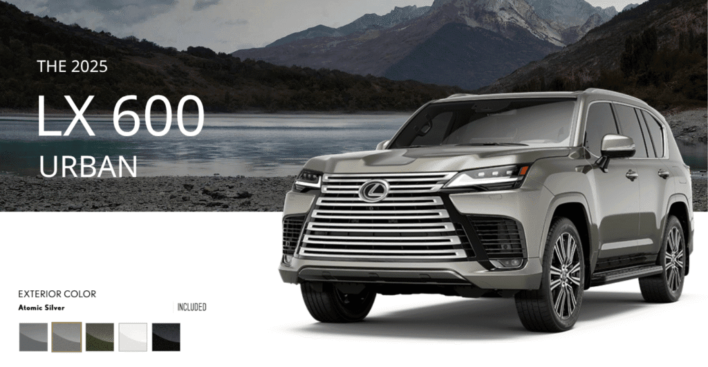 Lexus LX600 Urban 2025