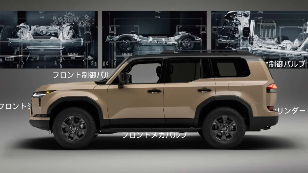 He thong treo e KDSS tren Lexus GX 2025 4
