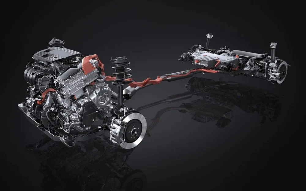 Tìm hiểu Công nghệ Hybrid trên Lexus RX350h Hybrid 2 Cấu tạo chính của hệ thống Hybrid