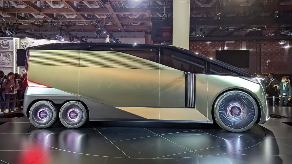 JMS 2025: Chiếc Lexus LS Concept 6 bánh - Một cảnh tượng đáng chiêm ngưỡng 10 lexus auf der japan mobility show 2025 7