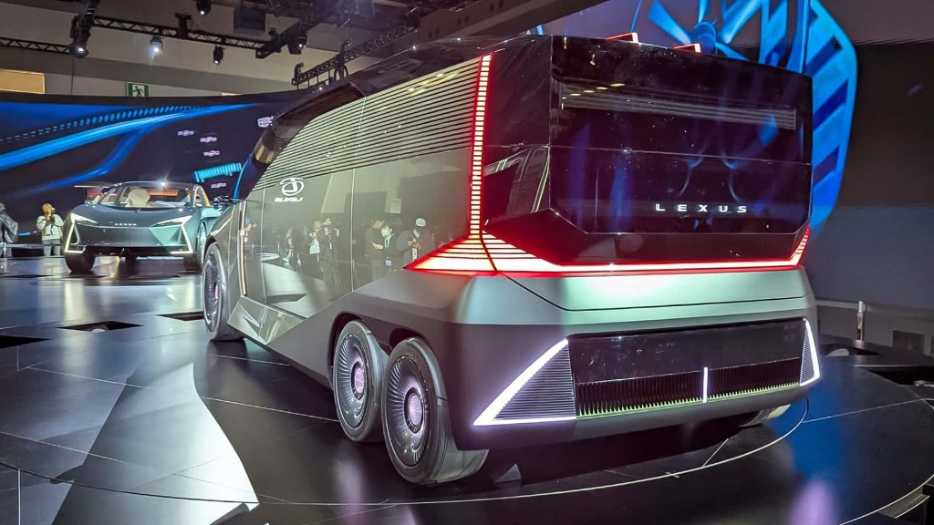 JMS 2025: Chiếc Lexus LS Concept 6 bánh - Một cảnh tượng đáng chiêm ngưỡng 11 lexus auf der japan mobility show 2025 8