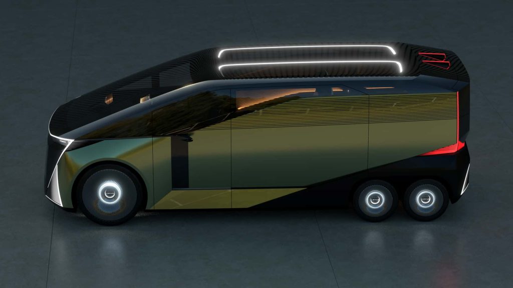 JMS 2025: Chiếc Lexus LS Concept 6 bánh - Một cảnh tượng đáng chiêm ngưỡng 23 lexus ls concept 10