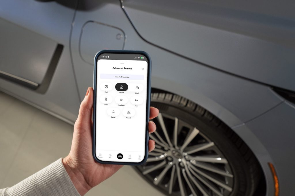Lexus Interface: Giao diện Lexus thiết lập tiêu chuẩn mới 6 Khách hàng có thể sử dụng tính năng Quản lý Sạc Xe Điện để thiết lập lịch trình và giới hạn sạc