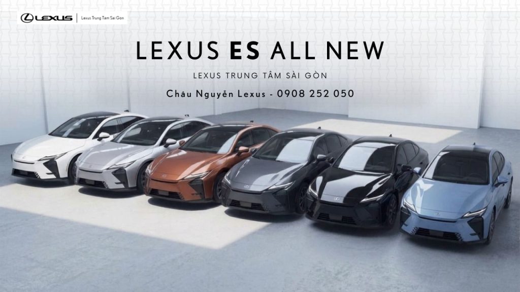 Lexus ES 2026 hoàn toàn mới — Nhận đặt hàng chính thức